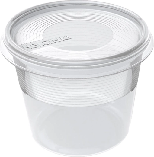 Round food container HELSINKI 0.3 l
