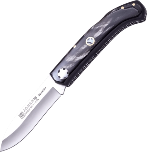 Joker Pachon folding pocket knife 8 cm, buffalo horn and mother-of-pearl