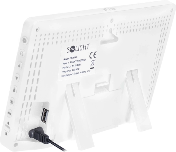 Maitinimas adapteriu ir USB įkrovimas