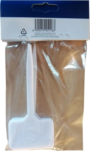 Plastikinės įsmeigiamos etiketės augalams 13,3 × 5,6 cm, pakuotė 10 vnt.