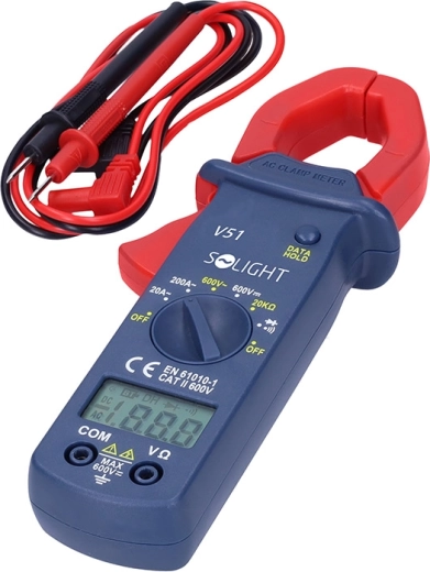 True-RMS AC voltage measurement up to 600 V