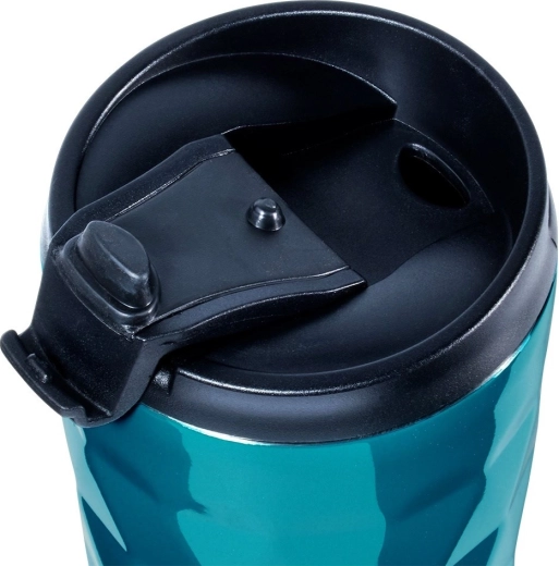 Leak-tight lid with flip-up spout