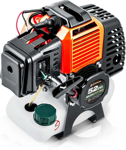 Powerful 52 cm³ two-stroke engine