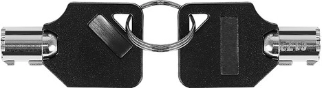 Emergency key opening