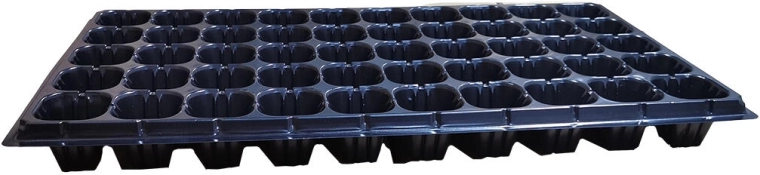 Seedling tray with 50 cells for pre-growing