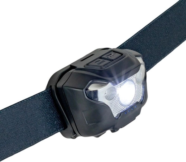 Powerful white light up to 300 lm and 150 m beam distance