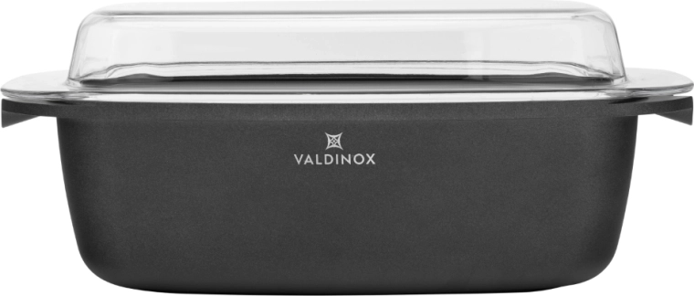 VALDINOX Expert rectangular roasting pan with lid 32 × 21 cm
