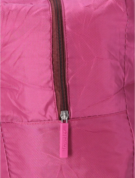 Durable zippers and front pocket for small items