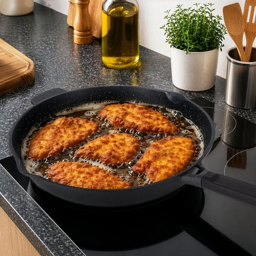 Extra large 37 cm diameter for larger portions