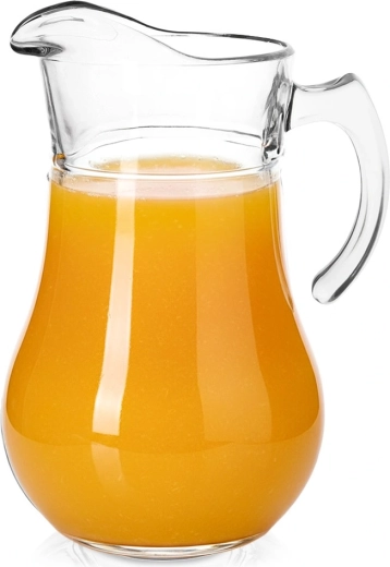 Stiklinis ąsotis su dangteliu 2,4 l