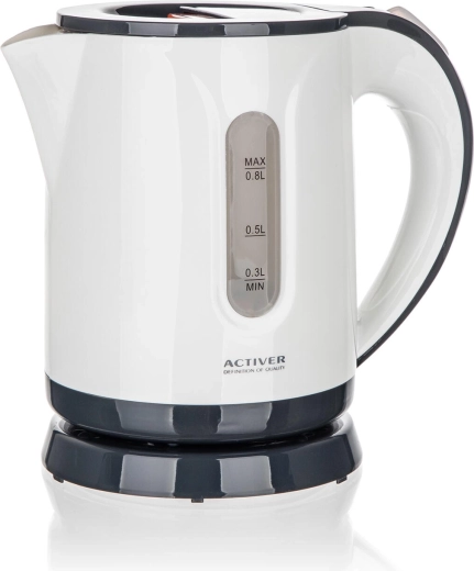 Elektrinis virdulys SOLLA 0,8 l baltai pilkas 900–1100 W