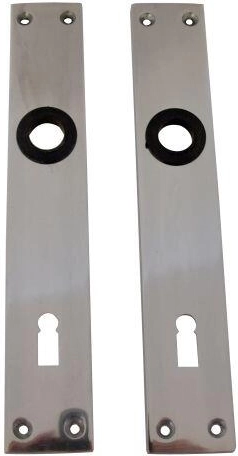 Aliumininis durų skydelis raktui 90 mm (1 pora)