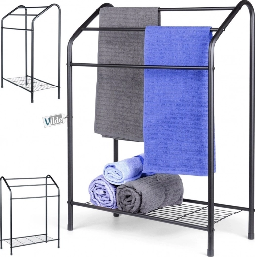 Three rails for efficient drying