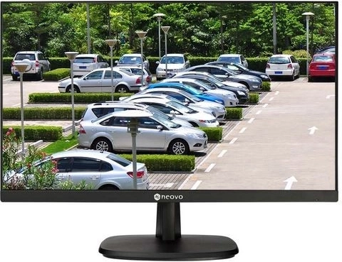 Monitor 23.8'' Black IPS FHD with VGA and HDMI