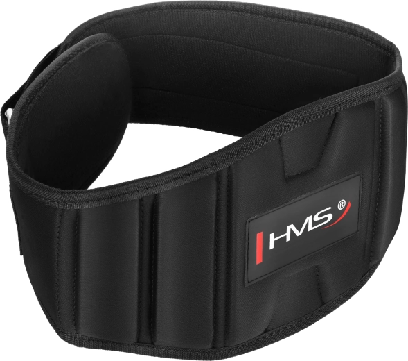 Neopreninis treniruočių diržas HMS PA 3448 – juoda