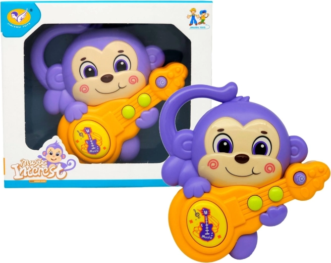 Playing purple monkey - 1 piece