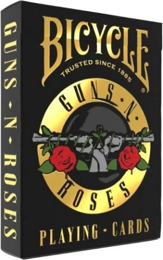 Žaidimo kortos BICYCLE Guns N’ Roses – europietiškas leidimas
