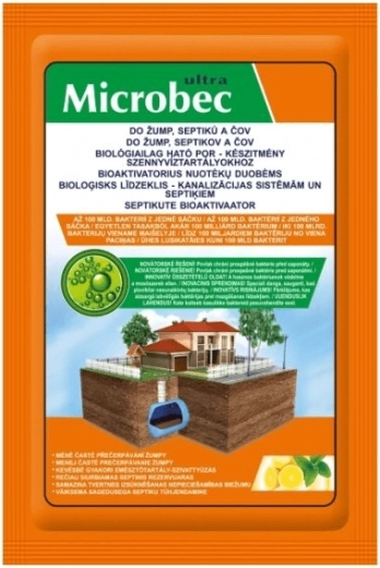 Bros Microbec žumpoms, septikams ir nuotekų valymo įrenginiams (NVĮ) 25 g