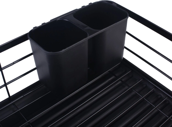 Cutlery holder with 2 compartments and flexible placement