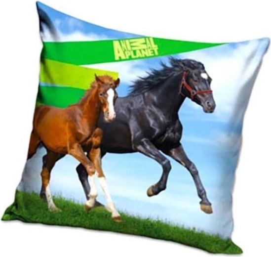 Animal Planet Horse Pillowcase 40 × 40 cm