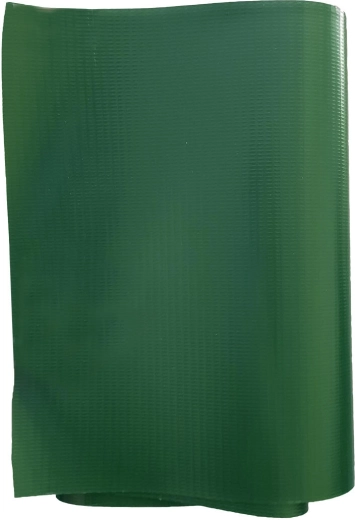 Tvoros uždengimo juosta 19 × 35 m, žalia, su tvirtinimo klipsais