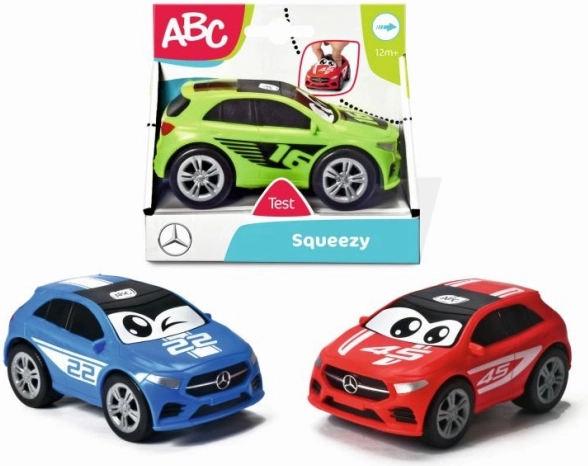 Spaudžiamas žaislinis automobilis MERCEDES ABC, 11 cm – 3 spalvos
