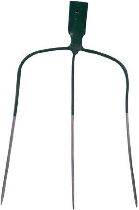 Bavorky pitchfork with 3 tines without handle