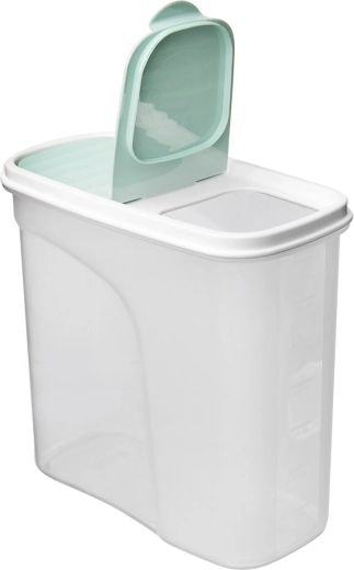 Dispensing lid for clean and precise pouring