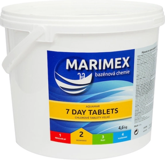 Marimex 7 dienų chloro tabletės 4,6 kg