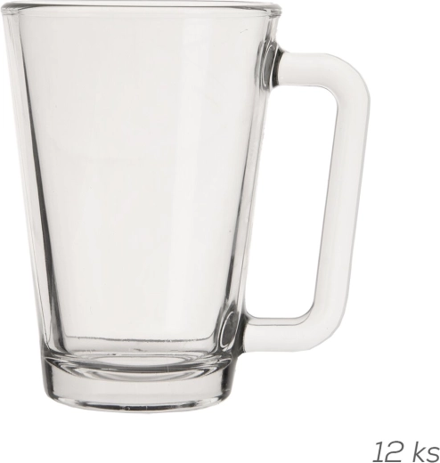 Stiklinis puodelis „Los Angeles“ 0,28 l (12 vnt.)