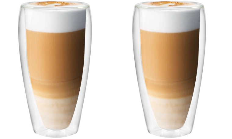Termo stiklinės su dviguba sienele 430 ml – 2 vnt. rinkinys