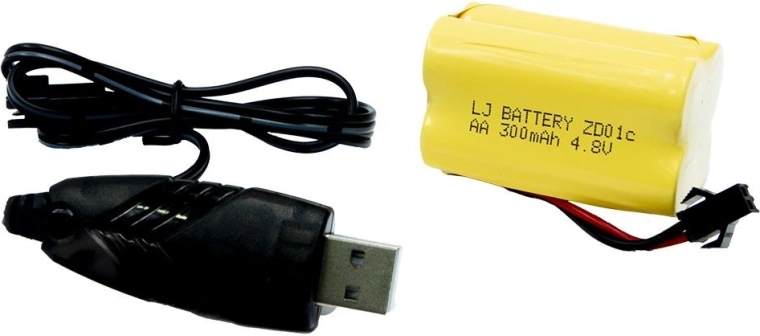 Rechargeable battery and USB charging