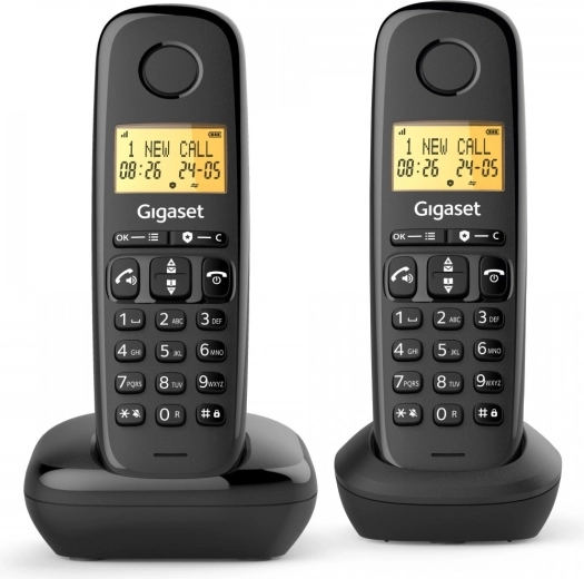 Gigaset Basic 100 duo – cordless phone with two handsets