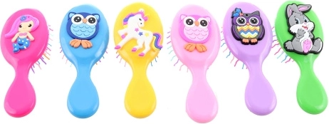 Children's hairbrush with motif