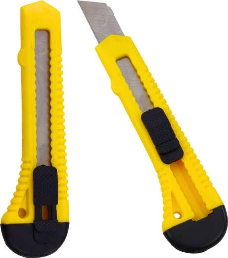 Geltonas segmentinis peilis 20 mm