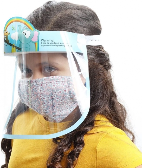 Children's visor with an elephant face