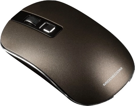 Brown Wireless Optical Mouse Modecom MC-WM101