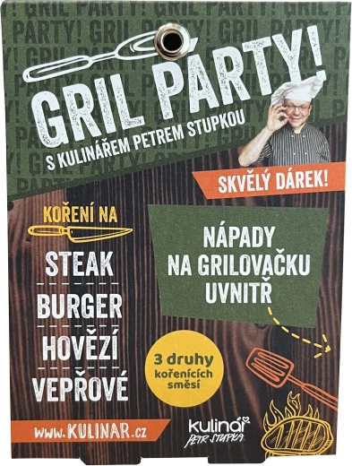 Grilio prieskoniai Party green 3×20 g