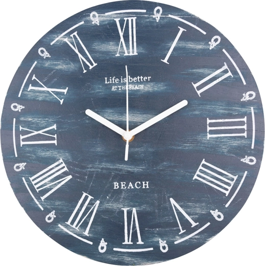 Wooden Wall Clock Elisabeth 30 cm