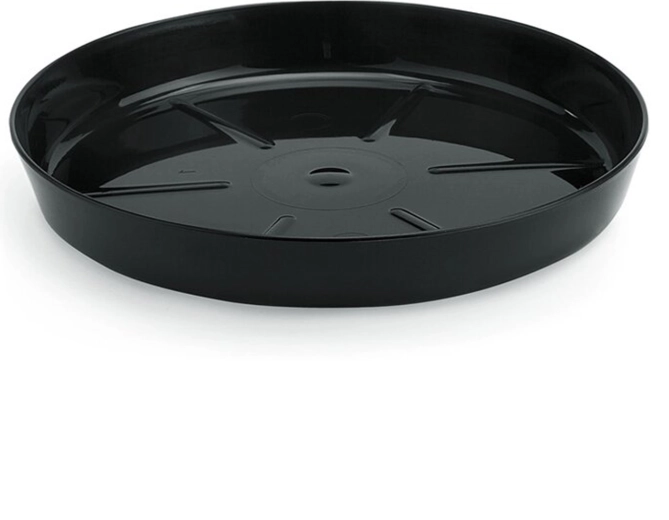 Lamela Black Plant Pot Saucer 33.7 cm
