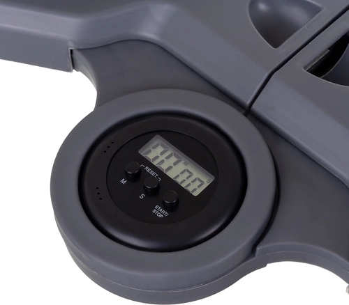 Integrated LCD counter for workout control