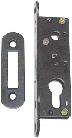 Mortise interior lock 72/50 L ZZB 1 with latch blocking