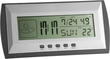 Digital Weather Station TFA with Weather Forecast and Alarm