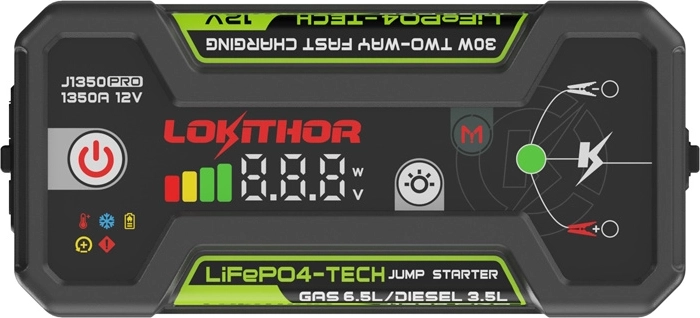 LiFePO4 technology for long life and higher safety