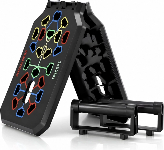 Sulankstoma atsispaudimų treniruočių lenta su ergonominėmis rankenomis Renew Force