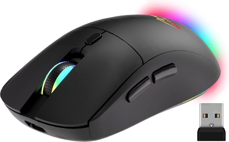 Tylūs paspaudimai ir greitas DPI keitimas