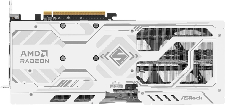 White Steel Legend design with metal backplate