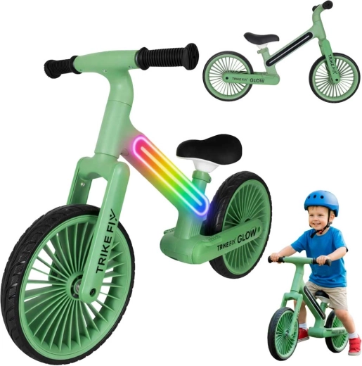 Balansinis dviratukas Trike Fix Glow LED vaikams