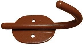 Mono Mini Hook 40 × 80 mm, brown, steel
