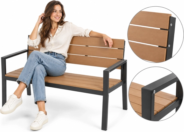 Comfortable backrest and armrests